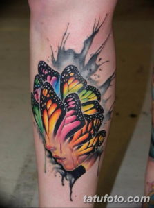 Фото красивые цветные тату 12.08.2019 №010 - beautiful colored tattoos - tatufoto.com