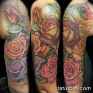 Фото красивые цветные тату 12.08.2019 №012 - beautiful colored tattoos - tatufoto.com