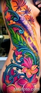 Фото красивые цветные тату 12.08.2019 №017 - beautiful colored tattoos - tatufoto.com
