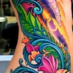 Фото красивые цветные тату 12.08.2019 №017 - beautiful colored tattoos - tatufoto.com