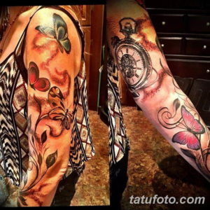 Фото красивые цветные тату 12.08.2019 №024 - beautiful colored tattoos - tatufoto.com