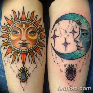 Фото красивые цветные тату 12.08.2019 №062 - beautiful colored tattoos - tatufoto.com
