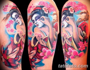 Фото красивые цветные тату 12.08.2019 №070 - beautiful colored tattoos - tatufoto.com