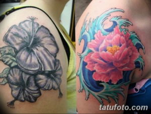 Фото красивые цветные тату 12.08.2019 №074 - beautiful colored tattoos - tatufoto.com