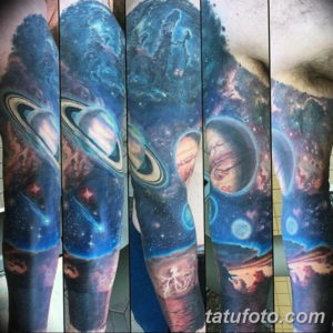 Фото красивые цветные тату 12.08.2019 №093 - beautiful colored tattoos - tatufoto.com