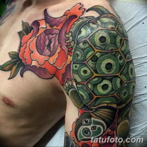 Фото красивые цветные тату 12.08.2019 №113 - beautiful colored tattoos - tatufoto.com
