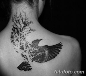 Фото красивые черно белые тату 12.08.2019 №006 - beautiful black and white - tatufoto.com