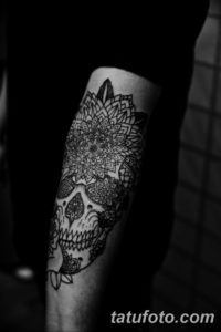 Фото красивые черно белые тату 12.08.2019 №009 - beautiful black and white - tatufoto.com