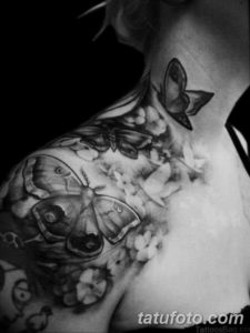Фото красивые черно белые тату 12.08.2019 №023 - beautiful black and white - tatufoto.com