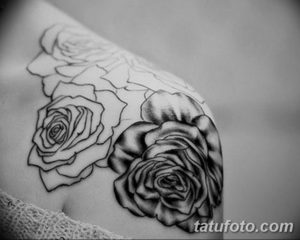 Фото красивые черно белые тату 12.08.2019 №030 - beautiful black and white - tatufoto.com