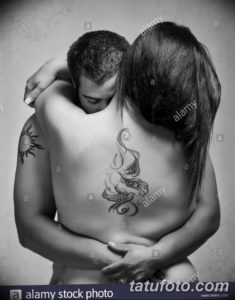 Фото красивые черно белые тату 12.08.2019 №035 - beautiful black and white - tatufoto.com