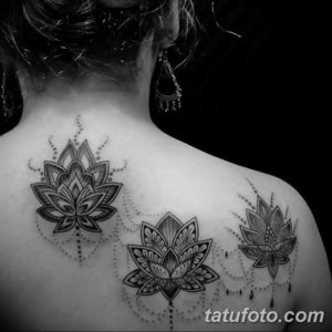 Фото красивые черно белые тату 12.08.2019 №042 - beautiful black and white - tatufoto.com