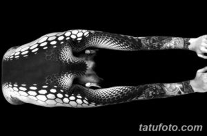 Фото красивые черно белые тату 12.08.2019 №044 - beautiful black and white - tatufoto.com