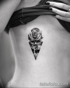Фото красивые черно белые тату 12.08.2019 №059 - beautiful black and white - tatufoto.com