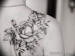 Фото красивые черно белые тату 12.08.2019 №076 - beautiful black and white - tatufoto.com