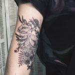 Фото красивые черные тату 12.08.2019 №004 - beautiful black tattoos - tatufoto.com