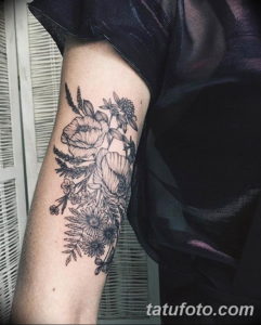 Фото красивые черные тату 12.08.2019 №004 - beautiful black tattoos - tatufoto.com