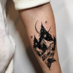 Фото красивые черные тату 12.08.2019 №005 - beautiful black tattoos - tatufoto.com
