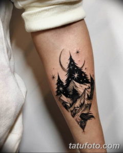 Фото красивые черные тату 12.08.2019 №005 - beautiful black tattoos - tatufoto.com