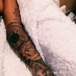 Фото красивые черные тату 12.08.2019 №037 - beautiful black tattoos - tatufoto.com