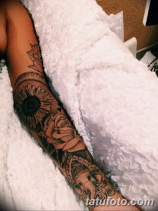 Фото красивые черные тату 12.08.2019 №037 - beautiful black tattoos - tatufoto.com