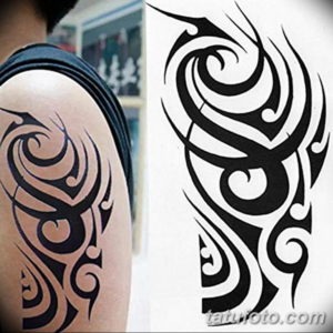 Фото красивые черные тату 12.08.2019 №038 - beautiful black tattoos - tatufoto.com