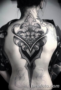 Фото красивые черные тату 12.08.2019 №052 - beautiful black tattoos - tatufoto.com