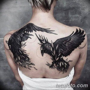 Фото красивые черные тату 12.08.2019 №054 - beautiful black tattoos - tatufoto.com