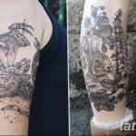 Фото красивые черные тату 12.08.2019 №060 - beautiful black tattoos - tatufoto.com