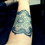 Фото красивые черные тату 12.08.2019 №061 - beautiful black tattoos - tatufoto.com