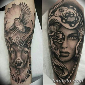 Фото красивые черные тату 12.08.2019 №082 - beautiful black tattoos - tatufoto.com
