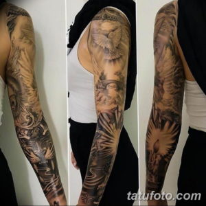 Фото красивые черные тату 12.08.2019 №094 - beautiful black tattoos - tatufoto.com