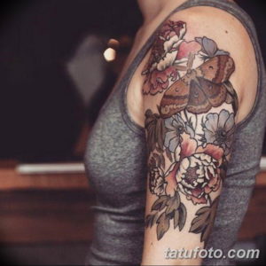 Фото красивый рукав тату 12.08.2019 №021 - beautiful sleeve tattoo - tatufoto.com