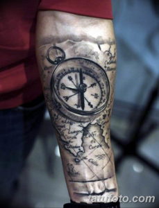 Фото красивый рукав тату 12.08.2019 №028 - beautiful sleeve tattoo - tatufoto.com