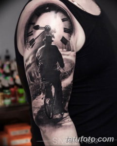 Фото красивый рукав тату 12.08.2019 №037 - beautiful sleeve tattoo - tatufoto.com