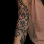 Фото красивый рукав тату 12.08.2019 №042 - beautiful sleeve tattoo - tatufoto.com