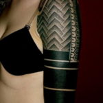 Фото красивый рукав тату 12.08.2019 №044 - beautiful sleeve tattoo - tatufoto.com