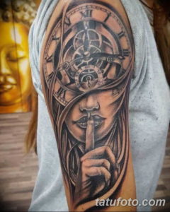 Фото красивый рукав тату 12.08.2019 №049 - beautiful sleeve tattoo - tatufoto.com