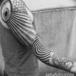 Фото красивый рукав тату 12.08.2019 №059 - beautiful sleeve tattoo - tatufoto.com