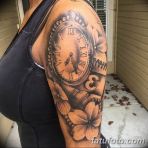 Фото красивый рукав тату 12.08.2019 №064 - beautiful sleeve tattoo - tatufoto.com