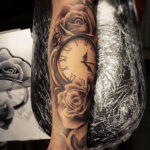 Фото красивый рукав тату 12.08.2019 №071 - beautiful sleeve tattoo - tatufoto.com