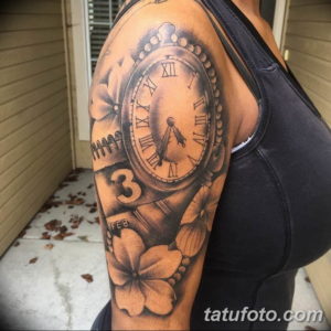 Фото красивый рукав тату 12.08.2019 №076 - beautiful sleeve tattoo - tatufoto.com