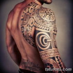 Фото красивый рукав тату 12.08.2019 №087 - beautiful sleeve tattoo - tatufoto.com