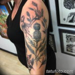 Фото красивый рукав тату 12.08.2019 №096 - beautiful sleeve tattoo - tatufoto.com