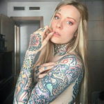 Фото красивый рукав тату 12.08.2019 №099 - beautiful sleeve tattoo - tatufoto.com
