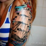 Фото красивый рукав тату 12.08.2019 №107 - beautiful sleeve tattoo - tatufoto.com