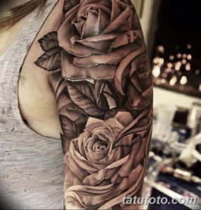 Фото красивый рукав тату 12.08.2019 №119 - beautiful sleeve tattoo - tatufoto.com