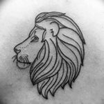 Фото лев маленькая тату эскизы 14.08.2019 №006 - lion little tattoo sketches - tatufoto.com