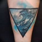 Фото пример тату океан 13.08.2019 №034 - ocean tattoo - tatufoto.com