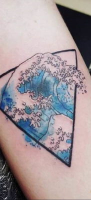 Фото пример тату океан 13.08.2019 №041 — ocean tattoo — tatufoto.com